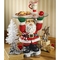 Design Toscano Santa Claus Sculptural Glass Topped Holiday Table - Image 2 of 2