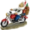 Design Toscano Old School Father Christmas Santa Biker Statue - Image 1 of 4