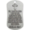 Shields of Strength Dog Tag Necklace, Jeremiah 29:11/ II Corinthians 10:5 - Image 1 of 2