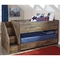 Signature Design by Ashley Trinell Loft with Caster Bed - Image 2 of 3