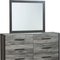 Signature Design by Ashley Cazenfeld Dresser and Mirror Set - Image 1 of 4