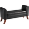 Signature Design by Ashley Upholstered Storage Bench with Curved Legs - Image 1 of 4