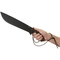 Columbia River Knife & Tool Chanceinhell Machete, Black, Lined Woven Sheath - Image 4 of 4