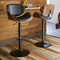 Signature Design by Ashley Adjustable Height Swivel Bar Stool with Scoop Seat - Image 2 of 4