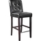 CorLiving Antonio Bar Height Stool in Tufted Bonded Leather - Image 2 of 3