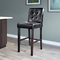 CorLiving Antonio Bar Height Stool in Tufted Bonded Leather - Image 3 of 3