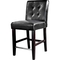 CorLiving Antonio Counter Height Stool in Tufted Bonded Leather - Image 1 of 3