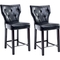 CorLiving Kings Counter Height Stool in Bonded Leather 2 Pk. - Image 1 of 3