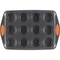 Rachael Ray Yum-o! Nonstick Bakeware 12 Cup Oven Lovin Muffin and Cupcake Pan - Image 2 of 4