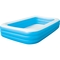 Bestway H2OGO! 10 ft. x 6 ft. x 22 in.  Deluxe Blue Rectangular Family Pool - Image 1 of 2