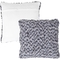 Lavish Home Modern Decorative Textured Ombre Loop Accent Throw Pillow and Insert - Image 2 of 4