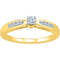 10K Yellow Gold 1/5 CTW Diamond Promise Ring - Image 1 of 2