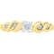 10K Yellow Gold 1/10 CTW Promise Ring - Image 2 of 2