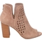 Madden Girl Bright Peep Toe Chop Out Booties - Image 2 of 4