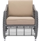 Zuo Modern Trek Beach Arm Chair Gray and Beige - Image 1 of 4