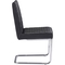 Zuo Modern Quilt Armless Dining Chair Black 2 Pk. - Image 4 of 4