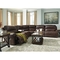 Ashley Luttrell 6 Pc. Sectional with 2 Power Recliners and Storage Console - Image 1 of 3