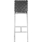 Zuo Modern Criss Cross Barstool Black (Set of 2) - Image 4 of 8