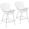 Zuo Modern Wire Counter Chair Chrome (Set of 2) - Image 1 of 7