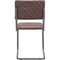 Zuo Modern Father Dining Chair Vintage Brown (Set of 2) - Image 3 of 4