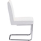 Zuo Modern Quilt Armless Dining Chair 2 Pk. - Image 2 of 8