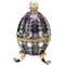 Design Toscano The Bogdana Collection Romanov Style Enameled Egg, Valentina - Image 1 of 2