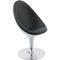 CorLiving DLN-400-C Modern Bonded Leather Ellipse Chair - Image 1 of 4