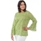 Michael Kors Plus Size Collage Ruffle Sleeve Top - Image 3 of 3