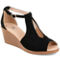 Journee Collection Womens Tru Comfort Foam™ Med, WD & NW Width Kedzie Wedge Sandals - Image 1 of 5