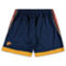 Mitchell & Ness Men's Navy Golden State Warriors Big & Tall Hardwood Classics Team Swingman Shorts - Image 4 of 4