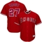 Profile Men's Mike Trout Red Los Angeles Angels Big & Tall Replica Player Jersey - Image 1 of 4
