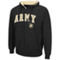 Colosseum Men's Black Army Black Knights Arch & Logo 3.0 Full-Zip Hoodie - Image 3 of 4