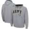 Colosseum Men's Heathered Gray Army Black Knights Arch & Logo 3.0 Full-Zip Hoodie - Image 1 of 4