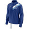 Nike Women's Royal Brooklyn Dodgers Cooperstown Collection Rewind Stripe Performance Half-Zip Pullover - Image 3 of 4