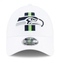 New Era Men's White Seattle Seahawks 2021 NFL Training Camp 9FORTY Adjustable Hat - Image 3 of 4