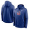 Men's Nike Royal Atlanta Braves Cooperstown Collection Logo Club Pullover Hoodie - Image 2 of 4