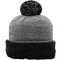 Top of the World Women's Black USC Trojans Snug Cuffed Knit Hat with Pom - Image 3 of 3