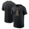 Men's Nike Black Los Angeles Angels Camo Logo Team T-Shirt - Image 1 of 4