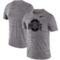 Nike Men's Charcoal Ohio State Buckeyes Big & Tall Performance Velocity Space Dye T-Shirt - Image 1 of 4