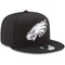 New Era Men's Black Philadelphia Eagles B-Dub 9FIFTY Adjustable Hat - Image 4 of 4