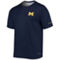 Columbia Men's Navy Michigan Wolverines Terminal Tackle Omni-Shade T-Shirt - Image 3 of 4