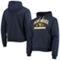League Collegiate Wear Men's Navy West Virginia Mountaineers Volume Up Essential Fleece Pullover Hoodie - Image 1 of 4