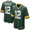 Nike Men's Green Bay Packers Aaron Rodgers Green Game Player Jersey - Image 1 of 4