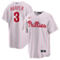 Nike Men's Bryce Harper White Philadelphia Phillies Home Replica Player Name Jersey - Image 1 of 4