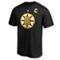 Fanatics Branded Men's Ray Bourque Black Boston Bruins Authentic Stack Retired Player Name & Number T-Shirt - Image 3 of 4