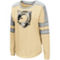 Colosseum Women's Gold Army Black Knights Trey Dolman Long Sleeve T-Shirt - Image 3 of 4