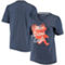 Under Armour Women's Heathered Navy Auburn Tigers V-Neck T-Shirt - Image 1 of 4