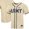 Nike Men's Gold Army Black Knights Replica Full-Button Baseball Jersey - Image 2 of 4