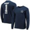 Fanatics Men's Fanatics Navy Dallas Cowboys #1 Dad Long Sleeve T-Shirt - Image 1 of 4