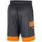 Men's Nike Charcoal/Tennessee Orange Tennessee Volunteers Fast Break Shorts - Image 4 of 4